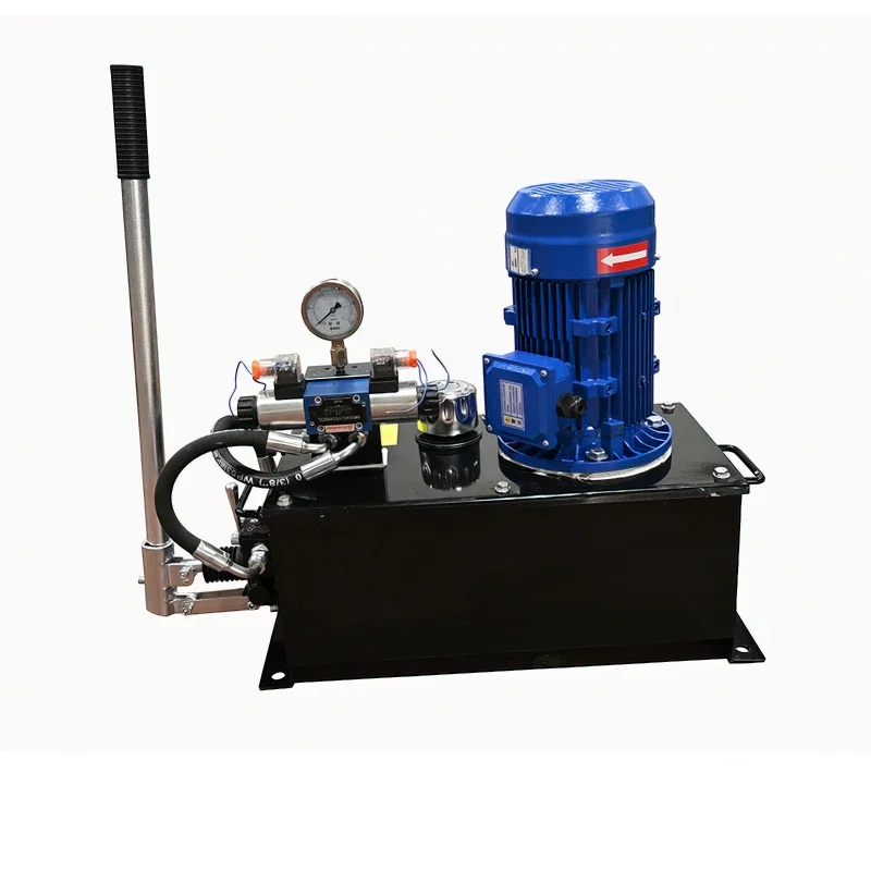 Mixer discharge door pump station Two-party three-party host supporting hydraulic oil pump discharge door hydraulic pump station