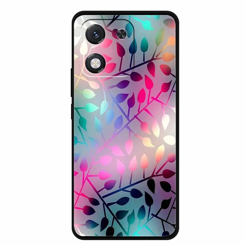 غطاء لهاتف هواوي هونور X70i حافظة لهاتف هونور X 70i 70 i بارا أسود خلفي ناعم حامي كارتون حيوان هدية كابا #2