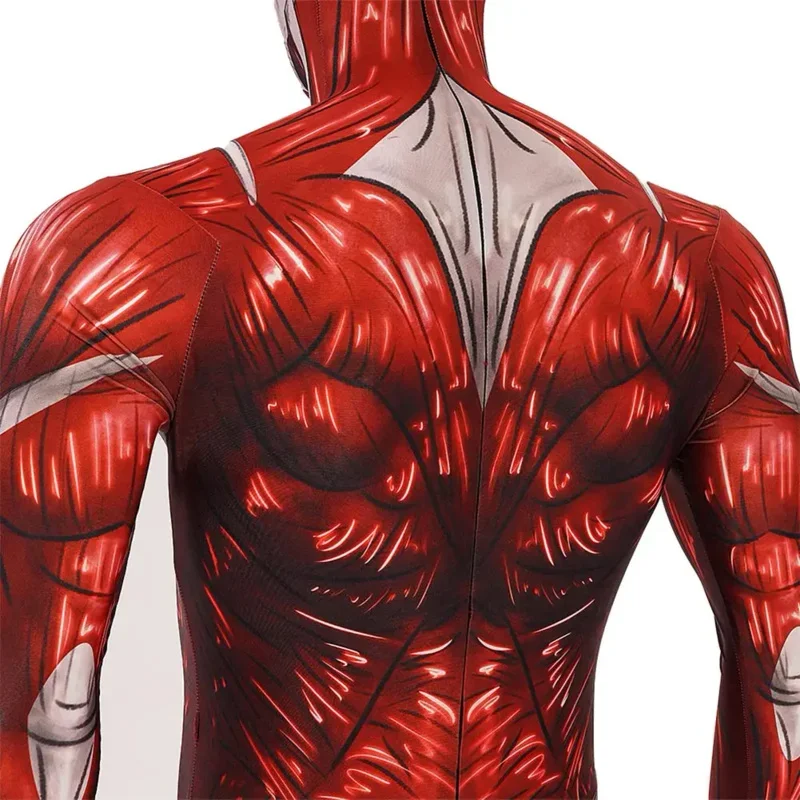 Colossal Titan Cosplay Kostüm Angriff Auf Anime Titan Fantasy Männer Overall Maske Halloween Karneval Kleidung Für Verkleidung Männlich Neue