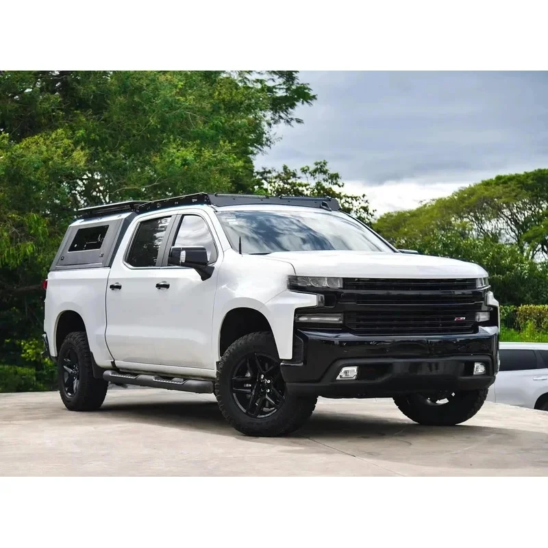 

Factory Sale Hot Selling 4X4 Steel Dual C Hardtop Canopy With Universal Pickup Truck Bed Topper Exterior Accsori