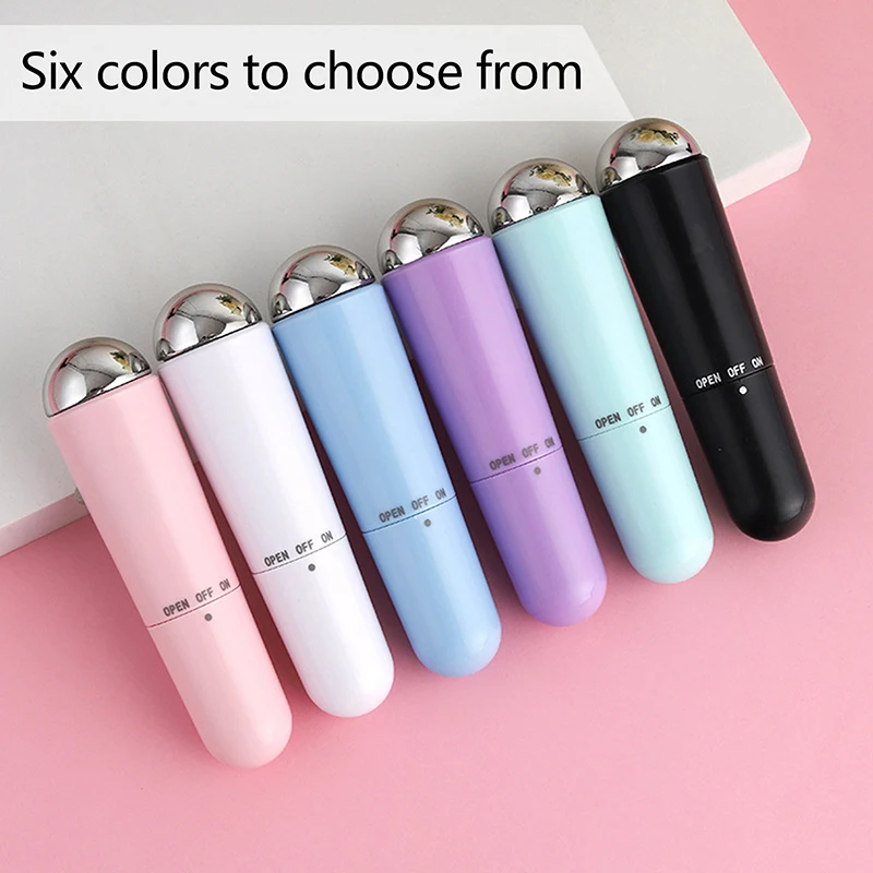 &1Pc Eye Beauty Device Facial Massager Therapy Wand For Relax Eye Dark Circles Eye Bags Puffiness Skincare Tool