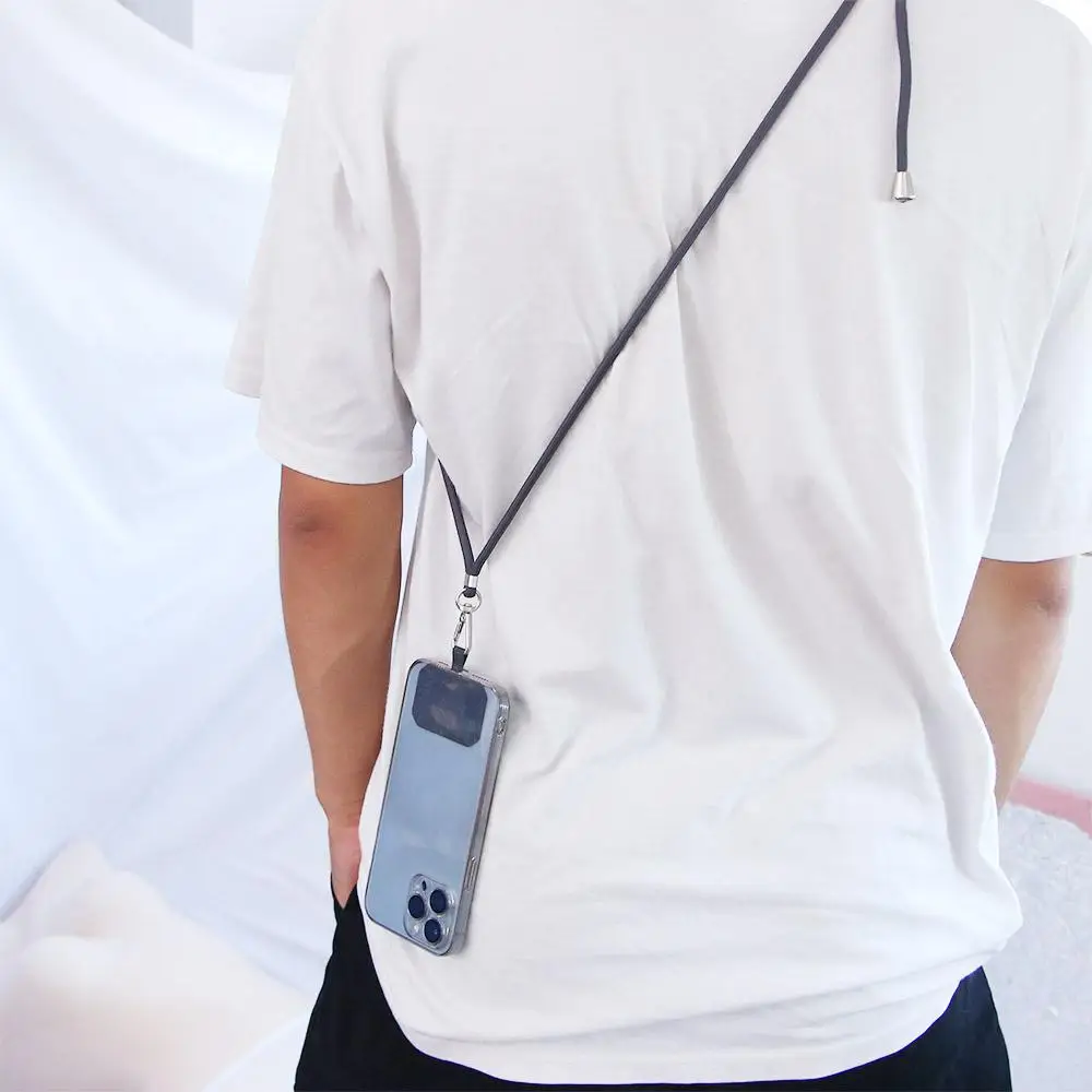 

Nylon Patch Soft Rope Phone Strap Lanyard Rope 9 Colors Phone Holder Case Neck Hanging Phone Accessories Mobile Phone Lanyard