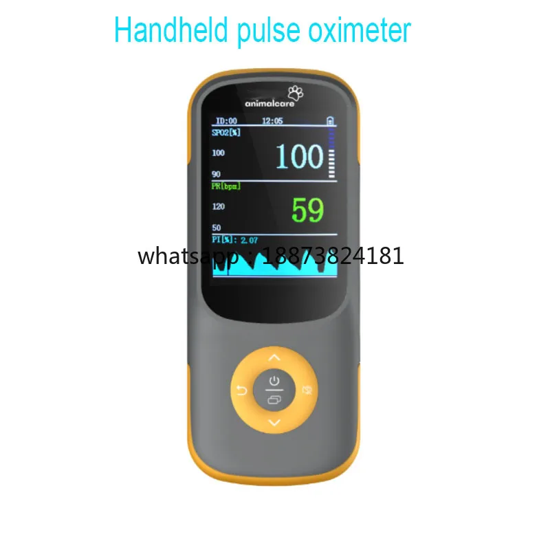 Portable Multi-parameter Veterinary ,Control Oximeter Oxygen Heart Rate Oximeter,NHO-100 Handheld Pulse Oximeter fast shipping