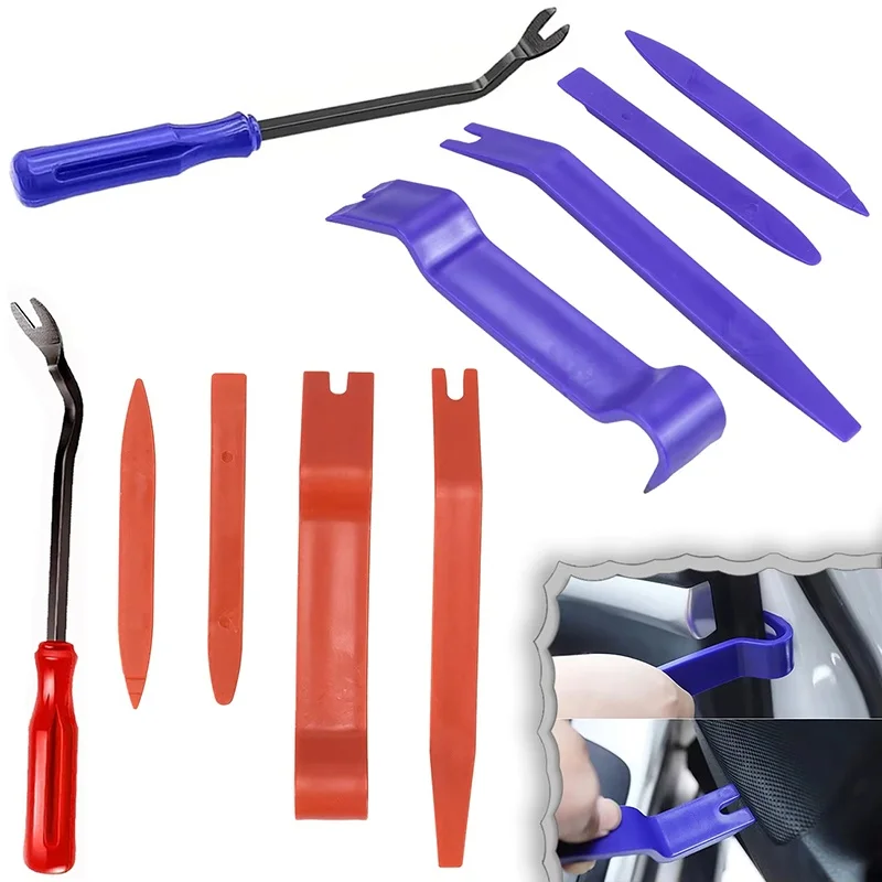 Car Tools Automotive Radio Panel Interior Door Clip Panel Trim Dashboard Removal Opening Tool Set Hand-held Car Repair Tool Kit