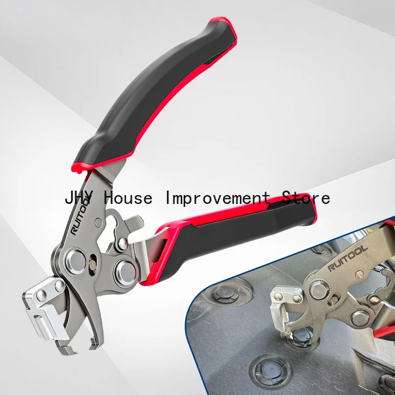 Stainless steel car clip pliers, disassembly glue, metal clips, rivets, plastic screws, interior panel, auto repair tools