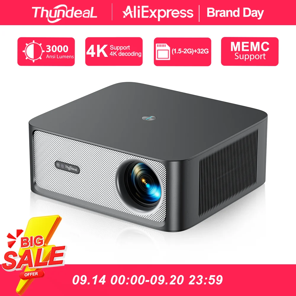 ThundeaL TD98Pro 1080P LED Projector 3000 ANSI