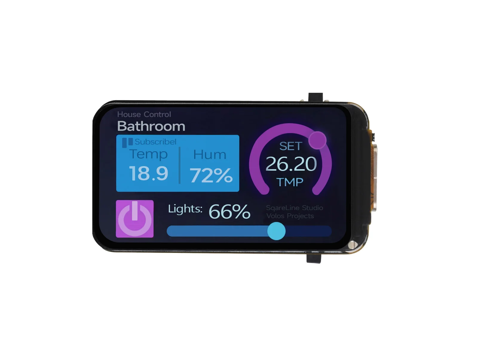 Picture 7: Waveshare ESP32-C6 1.47inch Display Development Board With 172×320, 262K Color Colorful RGB LED, ESP32 With Display