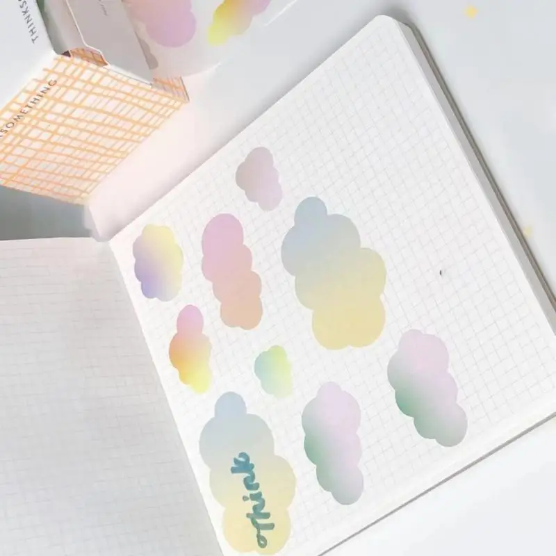 R53C Pull Out Note Paper 100 Sheets Sticky Notes Memo Pad Notepads for Writing Note Taking Reminder on Fridges Calender