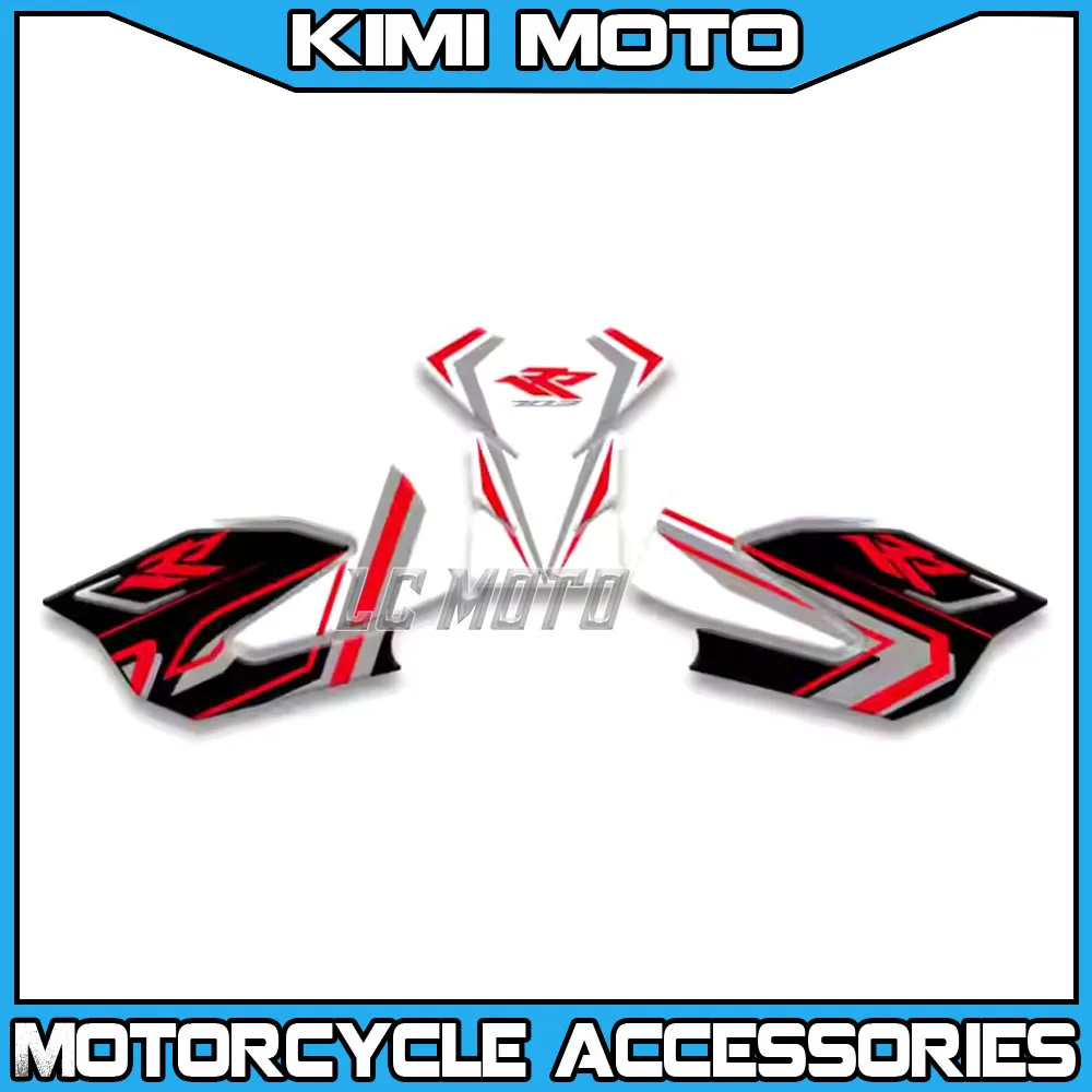 

Motorcycle Anti-Skid Fuel Tank Stickers Wear-Resistant Fishbone Stickers Thickened Modified Accessories For ZONTES 703RR 703 RR