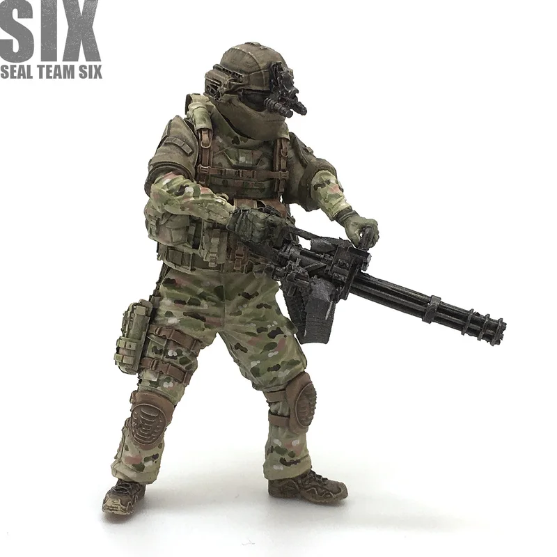 Figurine de soldats américains Gk, Micro Miniature en résine, modèle blanc imprimé en 3d, jouet, Kit non assemblé et non peint, 1/35