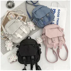 Oxford Backpack Preppy Mini School Bags for Girls Cute Small Travel Women Backpack Waterproof Casual Knapsack Rucksack New