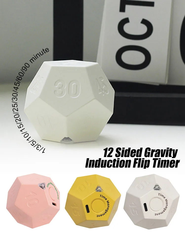 

Gravity Sensor Flipping Time For Time Management And Countdown Easy to Use Lightweight and Sturdy