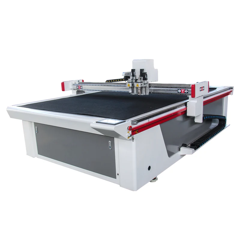 EKLASER Automatic 1625 CNC Oscillating Knife Cutting Machine with Delta Servo Motor for EVA/PU/EPE/EPDM Foam Sponge
