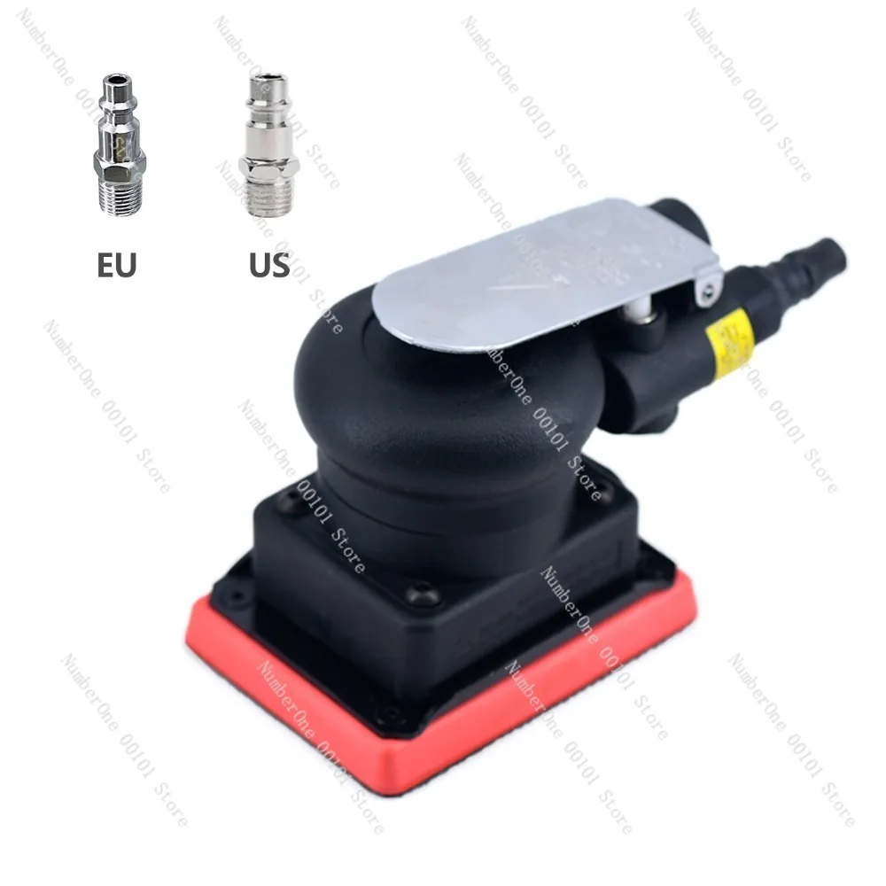 Industrial-grade 75*100 square pneumatic sander - automotive & furniture polishing and grinding sandpaper machine