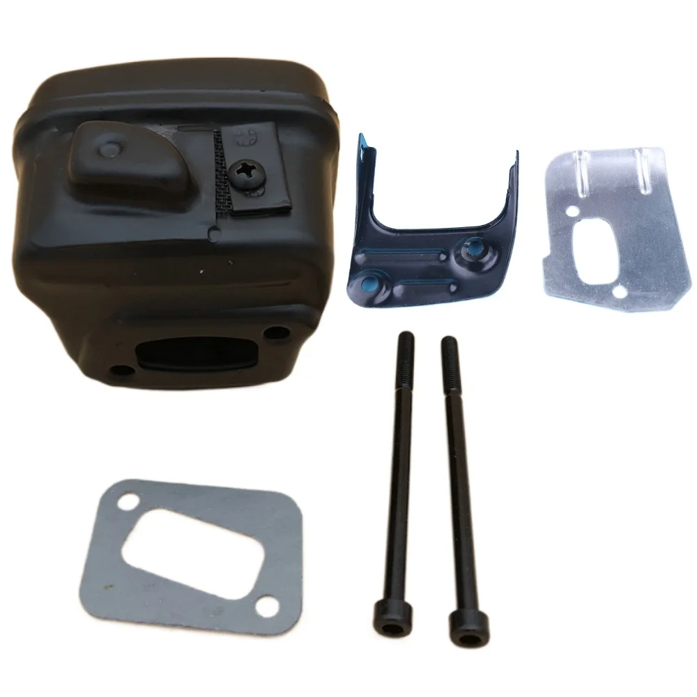 Muffler Bracket Exhaust Cooling Plate Pan For Husqvarna 350 353 346XP 345 340 Chainsaw Replacement 503862702 Part