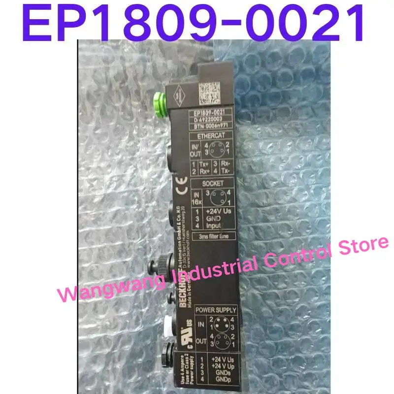 

Б/у тест ОК, модуль ПЛК EP1809-0021