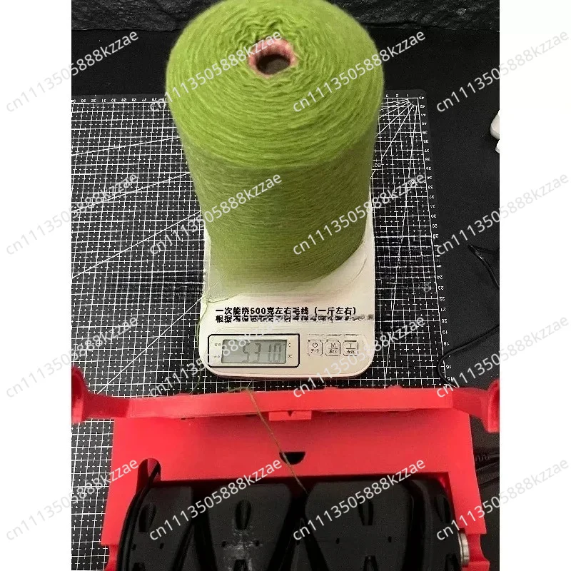 Automatic Pause Yarn Rewinder, Mini Size Rewinding Device with Length and Weight Detecting