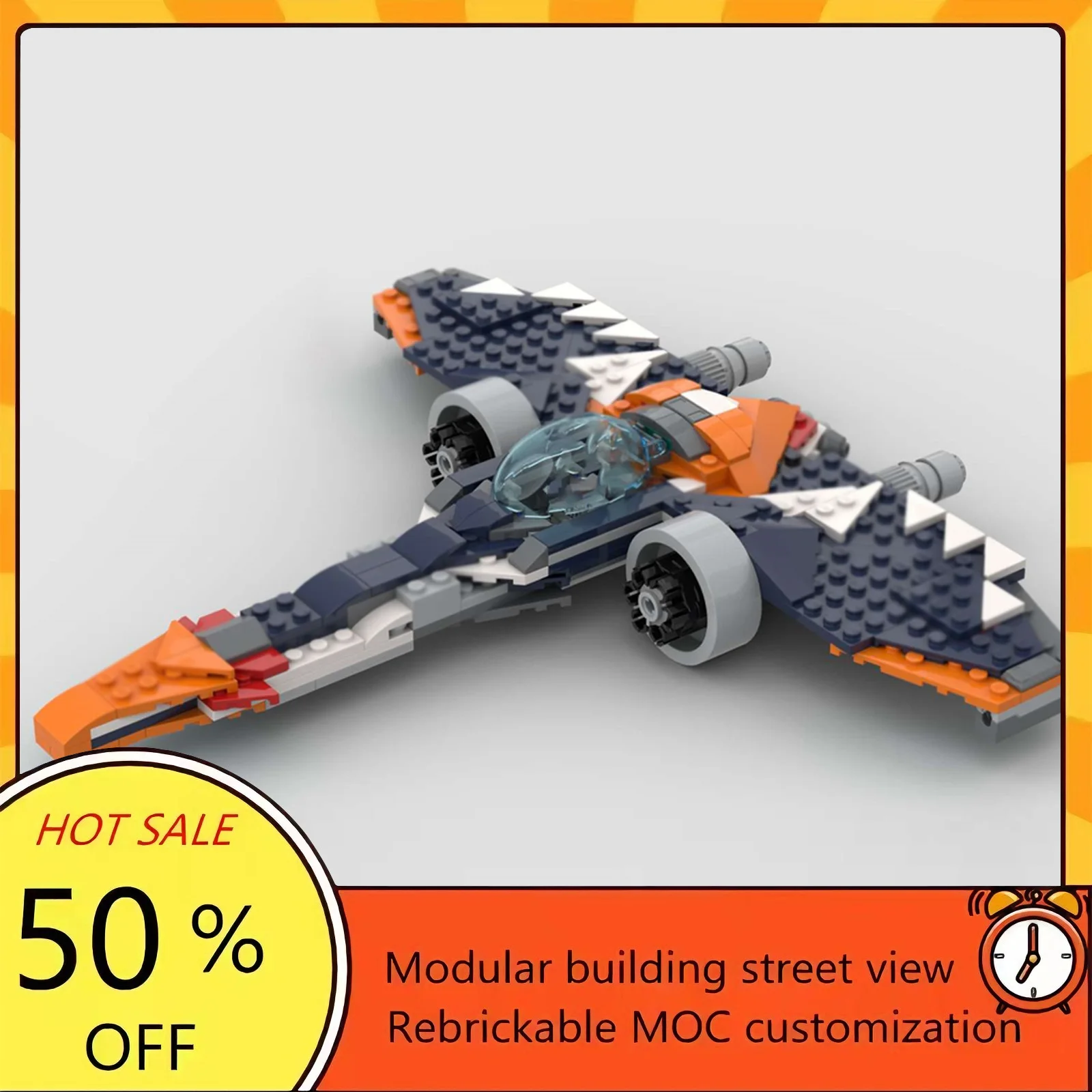 

230PCS Popular Space War Movie Model MOC Building Bricks Spaceship Modular Technology Gifts Holiday Assemble Children Toy Suit