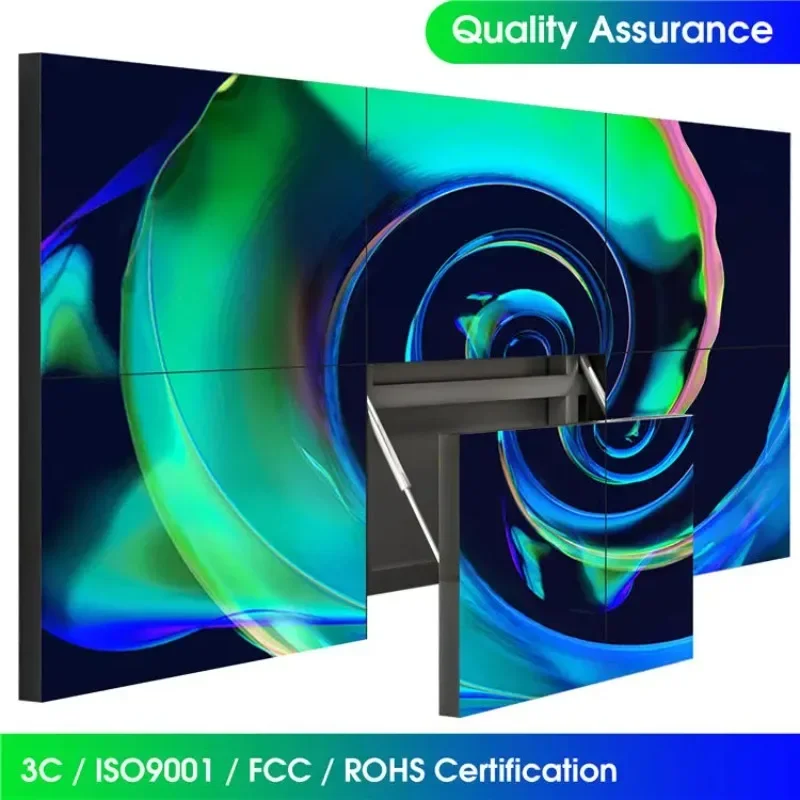 55 Inch Splicing Scherm Lcd Digitaal Display Video Display Muur Digitale Reclame Splits Muur Lcd Tv Muur Video Speler