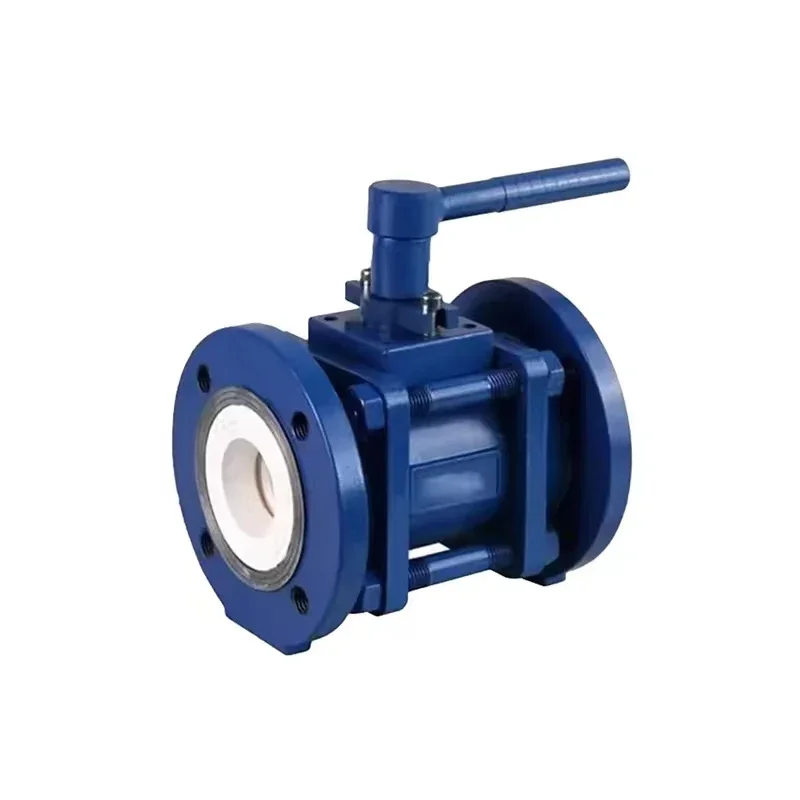 Cast Steel Manual Ceramic Manual Ball Valve for Dry Ash Limestone Serum Cinder