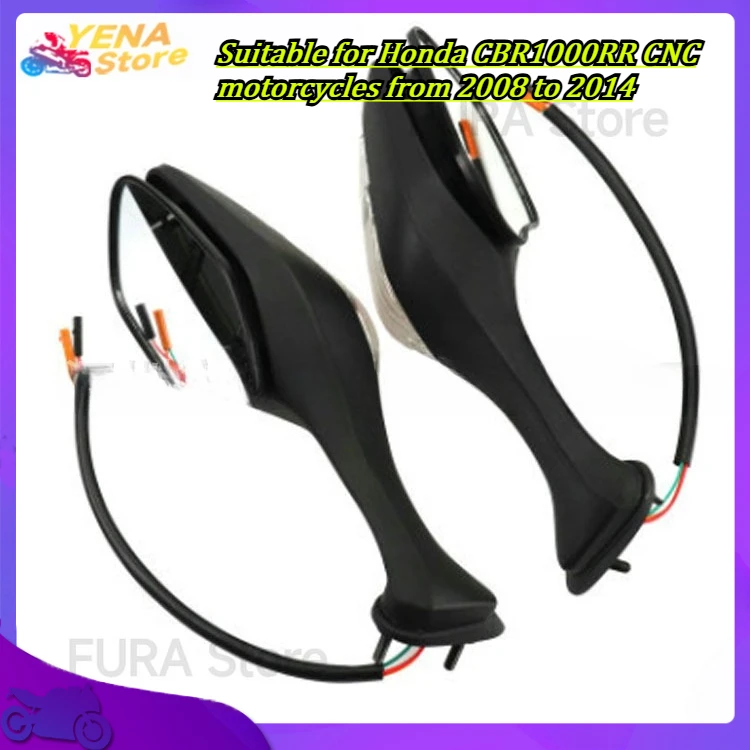

Suitable for Honda CBR1000RR CNC motorcycles from 2008-2014. Rearview mirror for the handlebar tail of the motorcycle accessory.
