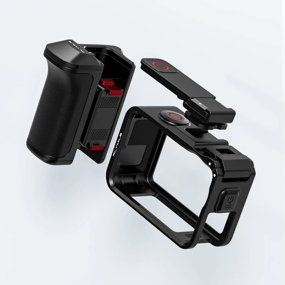 

For DJI OSMO ACTION 6 Street Photography Handle Kit Action Camera Protective Frame