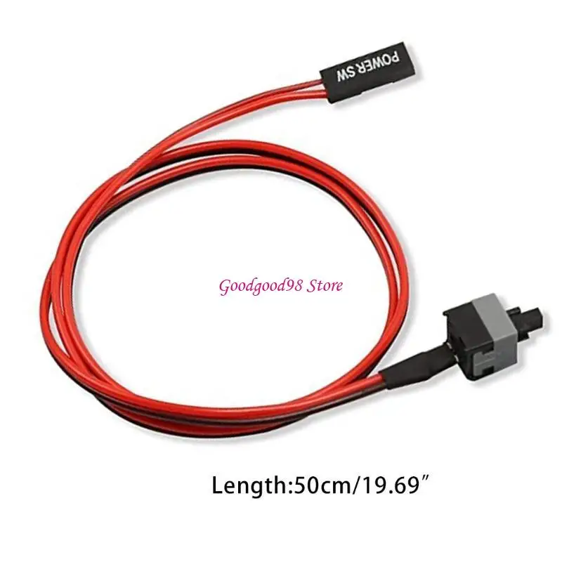 2 pacco 2 pin SW PC Accensione PC Accensione/Off Pulsante Switch Computer Switch 50 W8EC