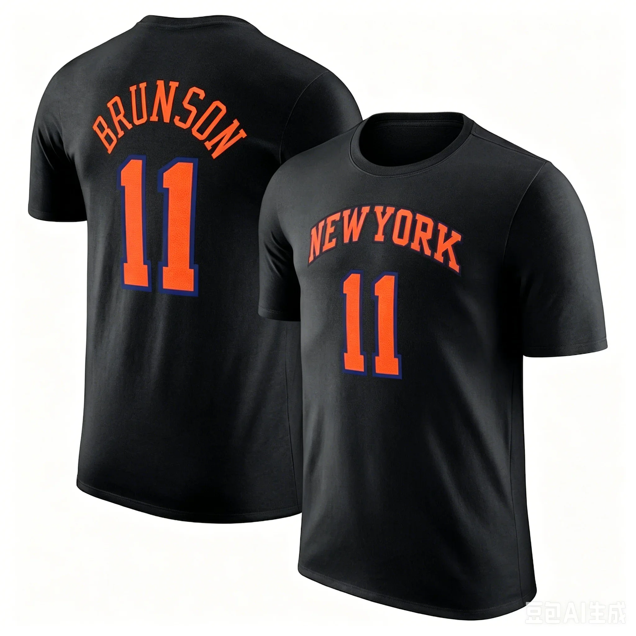 Brunson 11 Jersey Sweatshirt Breathable Tshirt New York Team 2026 Summer New 100%cotton Men Basketball Fashion Sports Shirt Tee