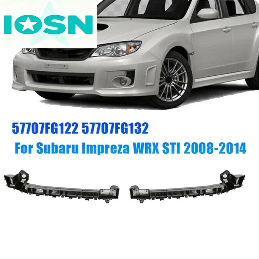 For Subaru Impreza WRX STI 2008-2014 Hood Lock Cover Bracket Left Right Car Front Side Bumper Bracket 57707FG132 57707FG130