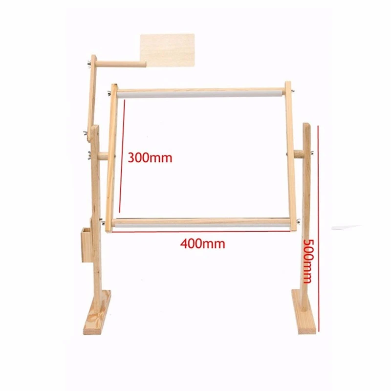 Adjustment Solid Wooden Frames Tabletop Crossstitch Embroidery Floor Stand For Needlework Sewing Handmade Tools Cross Stitch