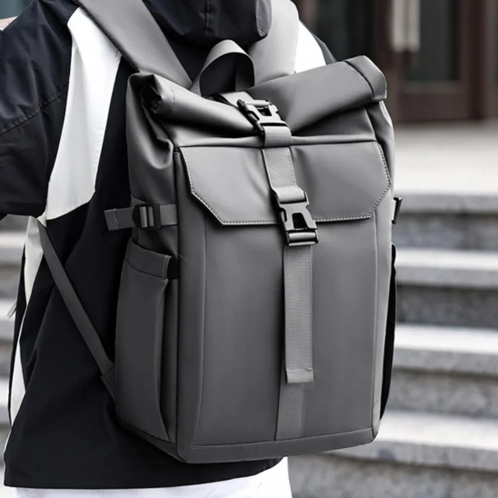 

Large Capacity Men Leisure Backpack Lightweight Multi Layer Travel Rucksack Portable Waterproof Men Laptop Backpack