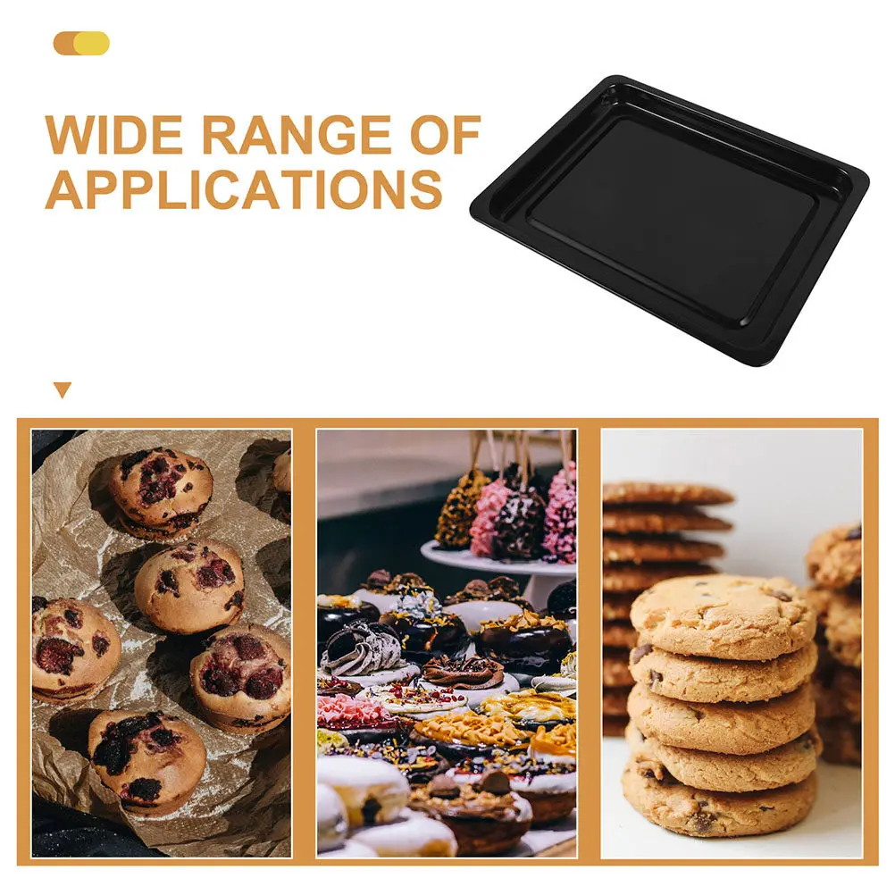 

Прямоугольная форма для выпечки с эмалированным покрытием, пригодная для духовки, для тортов, печенья, жарки мяса, совместимая с индукционными плитами, противень для запекания