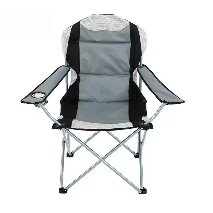 

Modern Portable Metal Backrest Armchair Newly Uprgraded Essential for Outdoor Travel Workshop and Hotel Use