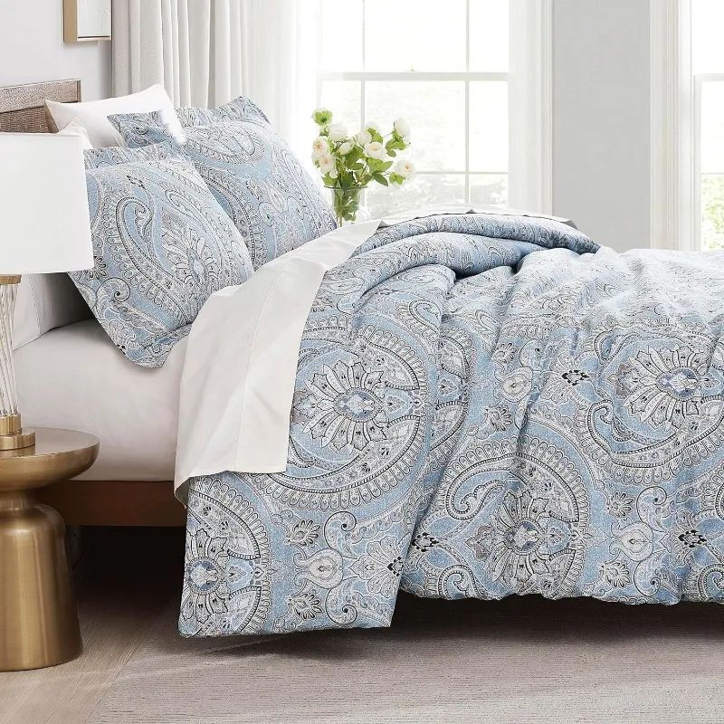 

Pure Melody Collection - Premium Quality, Soft, Wrinkle, Fade, & Stain Resistant, Easy Care, Oversized Duvet Cover Set