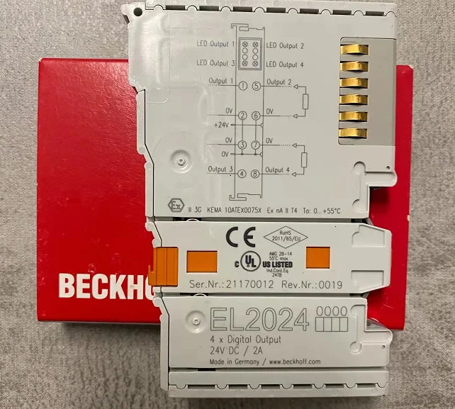 Beckhoff Module EL2024 EL3403 EL3202 EL3314 EL7037 EL2262 EL2521 Negotiation