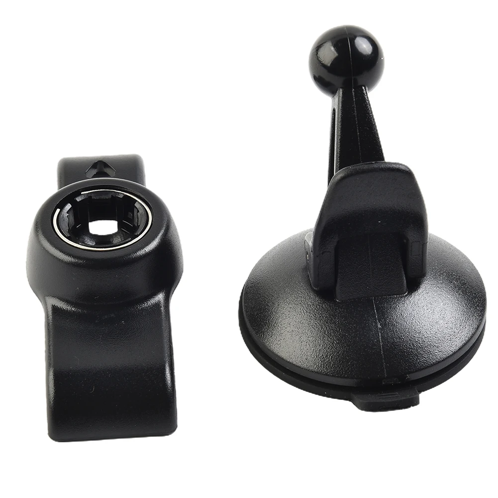 High Quality Practical Car Bracket GPS Accessories Holder Lightweight Mount Plastic Suction Cup Mount 1Pcs Black