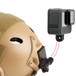 Booou-Adapter Tactical Helm Basis, schneller Anzug, Michsanlage, NVG-Helm, Sport-Gopro-Helden-Fixierungsunterstützung, Actionkamerazubehör 8 Hauptverkäufe Durarara Helm - №3