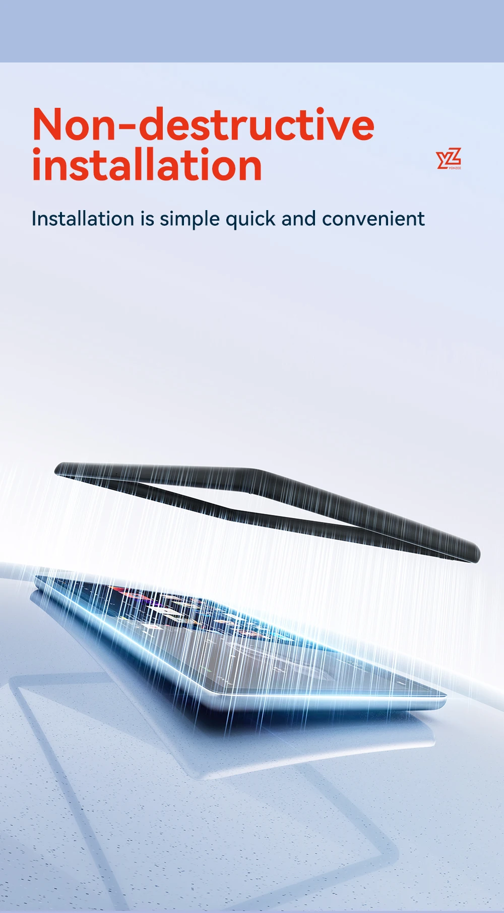 YZ Für Tesla Model 3 Y/YL Highland Juniper 2021-2026 TPU Schutzabdeckung Zentrales Steuerungsdisplay Navigationsbildschirm-Schutzfolie – Detail 15