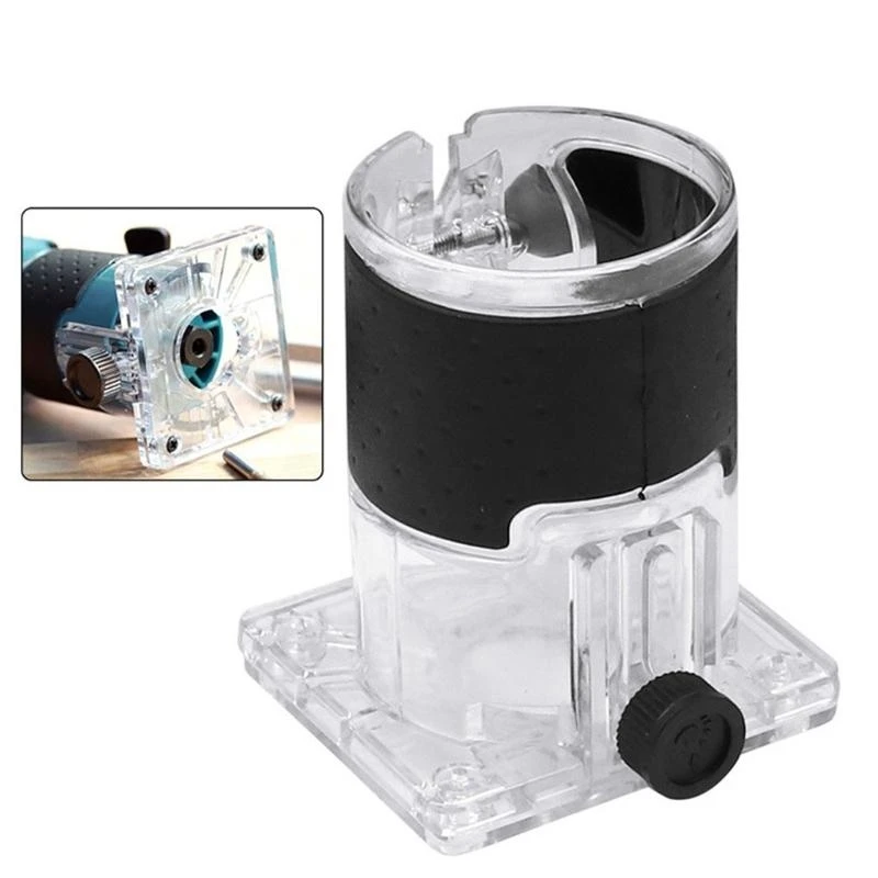  Trimmer Base Power Tool Woodworking Trimmer Router Transparent Plastic Base