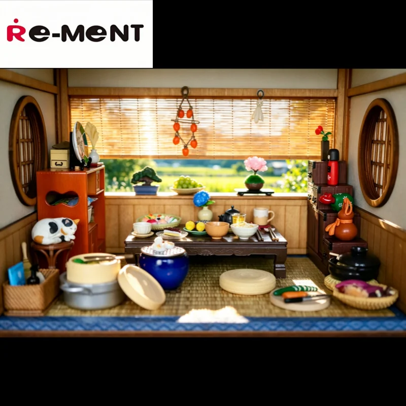Japanese Lifestyle Items - Re-Ment Blind Box: Miniatura de Cenário