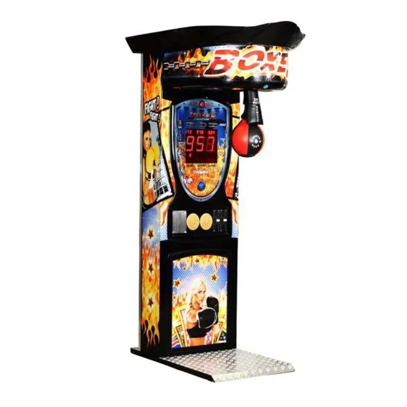 New Indoor Big Boxing Punch Machine Arcade Games Boxing Machine Ticket Redemption Machine For Game Center