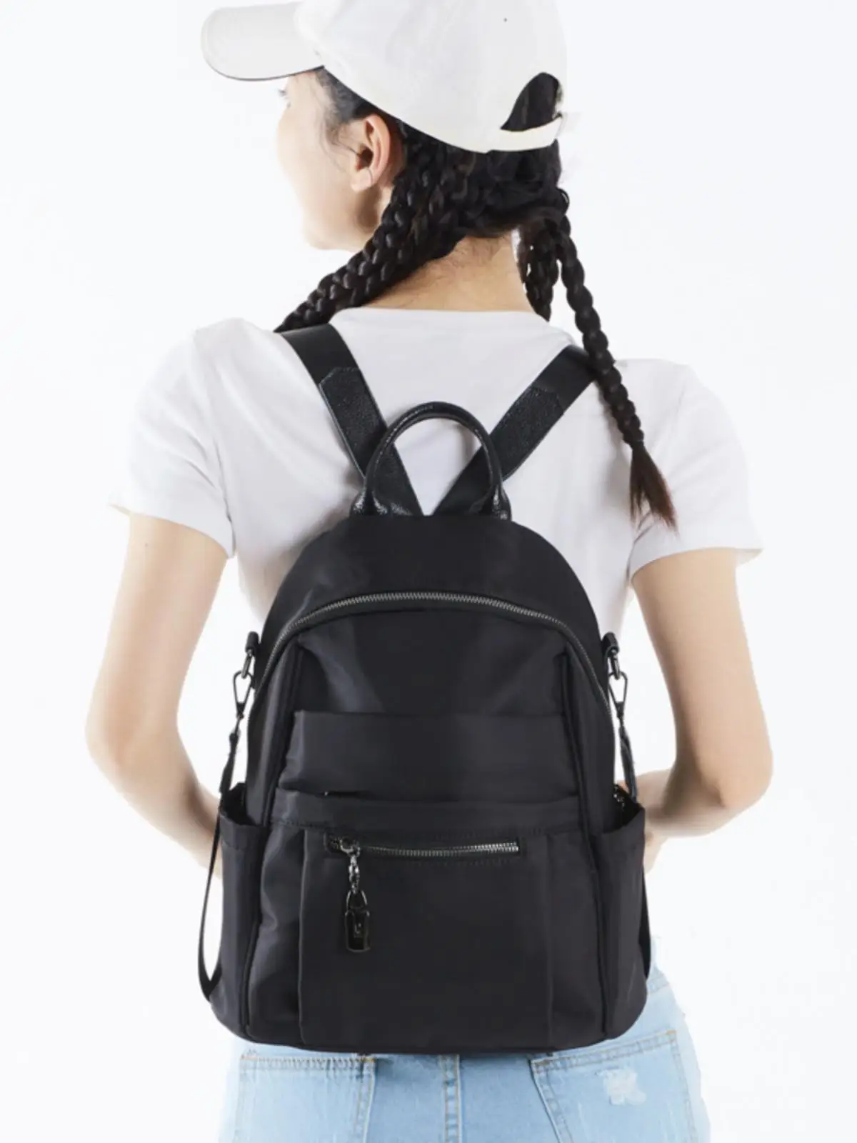 

2026 New Fashion Oxford Cloth Backpacks Simple Casual Versatile Large Capacity Multifunctional Travel Backpack For Women Trendy