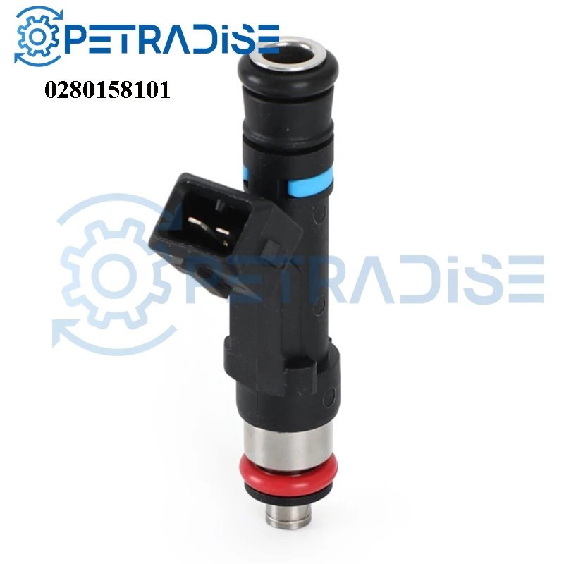 

4PCS High Quality New Fuel Injectors Nozzle For Chevrolet Nubira Lacetti J200 Petrol 1.8 05 Auto Parts OEM 0280158101 96487557