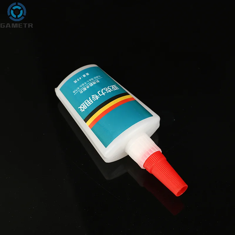 40g Strong Instant Acrylic Glue Special PMMA Adhesive ABS Transparent Plexiglass PVC Plastic Glue Waterproof Fast Curing Glue