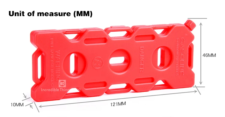 Ferramenta portátil de plástico para peças automotivas Rc, para 1/10 Rc Crawler Trx4 Trx6 Axial Scx10 90046 Redcat Gen8