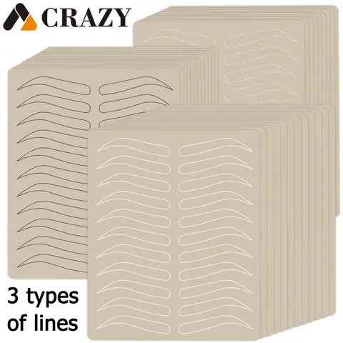 Microblading Eyebrow Tattoo Practice Skin Latex Fake Tattoo Skin Permanent Makeup Eyebrow Training Skin Tattoo Accessories