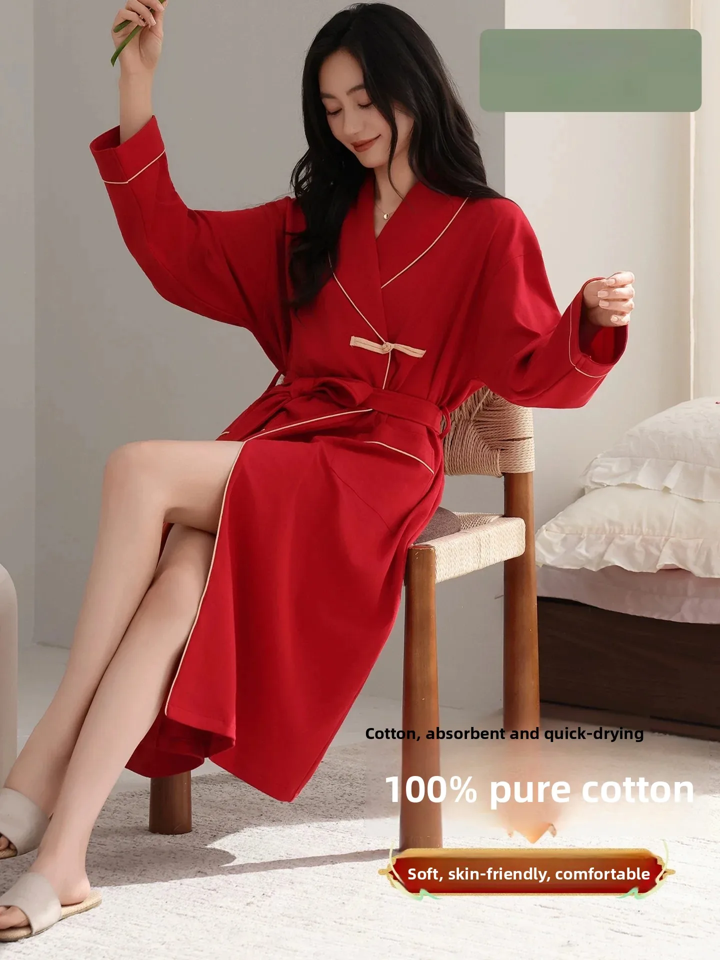 fenteng-bata-de-bano-comoda-de-secado-rapido-para-mujer-estilo-hogareno-manga-larga-estilo-informal-ropa-de-dormir