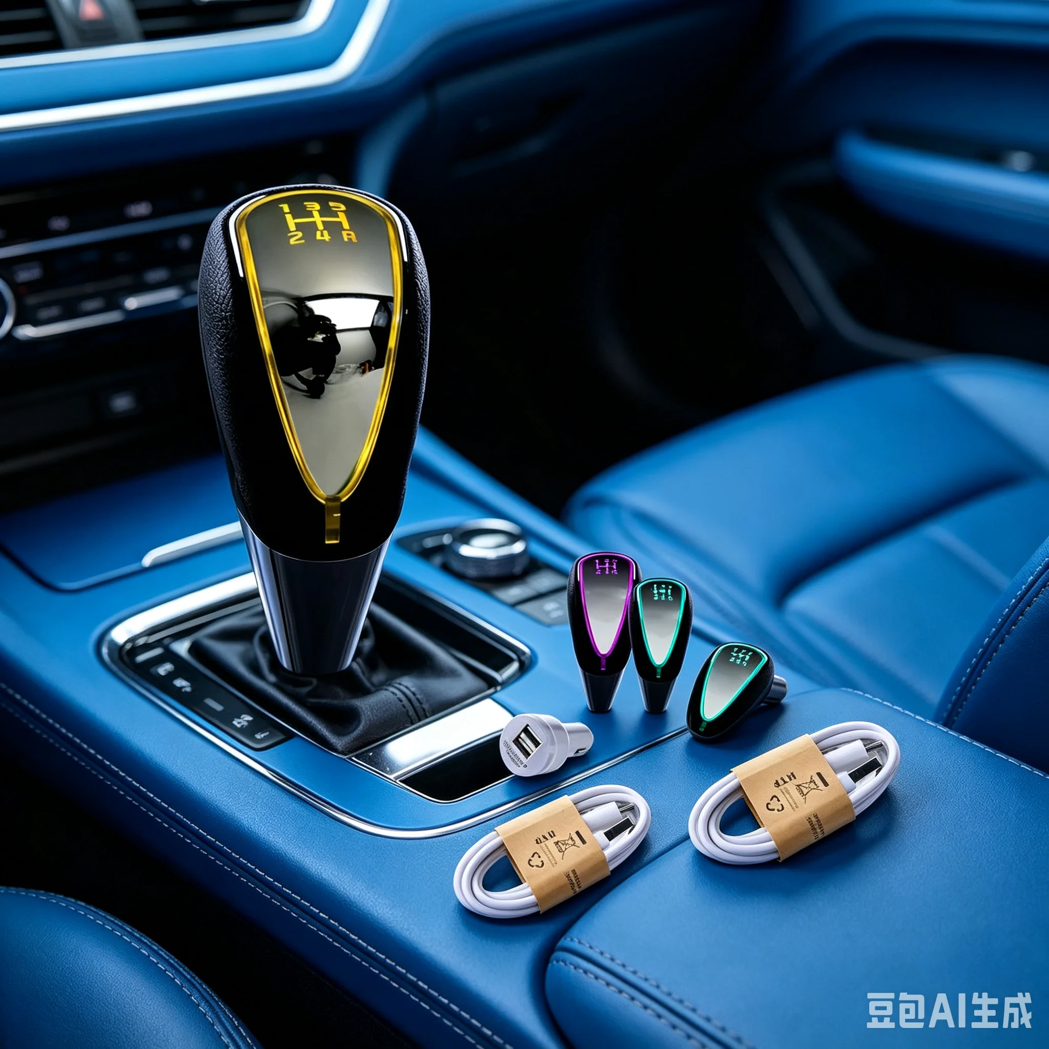 7 Colors Changes Car Gear Knob Manual Transmission LED Gear Shift Knob Shift Lever Fit For Toyota Lexus Mitsubishi Honda