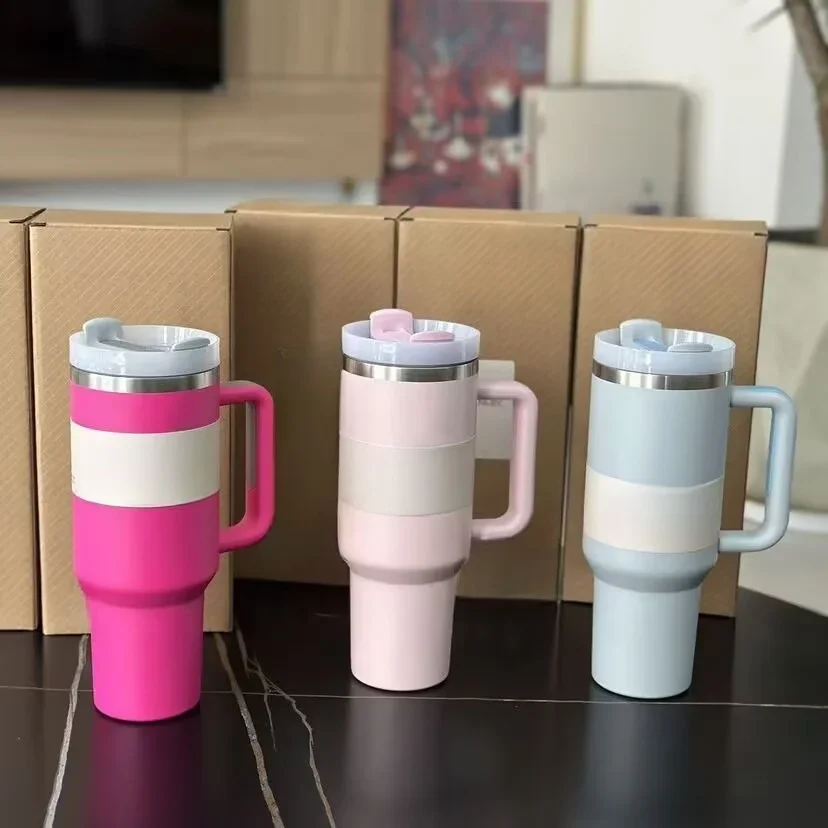 

2025 New Hot-Selling Large Capacity 40 Ounce Stainless Steel Vacuum Flask - Insulated Cup with Lid and Straw