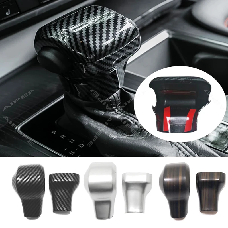 

For Toyota Sienna 2021 2024 4th Interior Accessories Center Console Gear Shift Lever Knob Cover Trim Color Modify Change Sticker